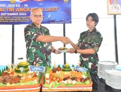 Lantamal XII Peringati HUT Ke-75 Korps Suplai TNI Angkatan Laut