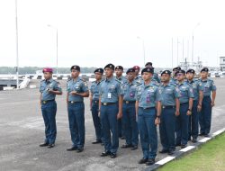 Asisten Operasi Danlantamal I Pimpin Upacara Bendera di Mako Lantamal I