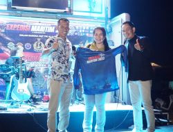 Lanal Ketapang Bersama Forkopimca Sandai Sambut Tim Expedisi Maritim 2023 Route Putih