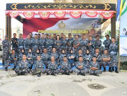 Sambut Peringatan Hari Jadi Ke – 78 TNI Angkatan Laut Tahun 2023, Lanal Bandung Gelar Program Kali Bersih (Prokasih) Nasional Tahun 2023 Secara Serentak