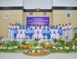 Lanal Dumai Gelar Syukuran HUT Ke 77 Jalasenastri Tahun 2023