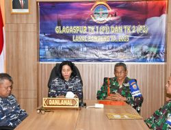 Komandan Lanal Bandung Tutup Uji Terampil Glagaspur P1/P2 Tahun 2023