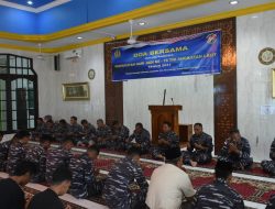 Lanal Bintan Laksanakan Doa Bersama Jelang HUT TNI AL Ke-78