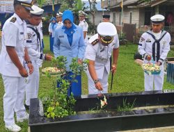 Mengenang Jasa Para Pahlawan, Lanal Simeulue Laksanakan Ziarah Rombongan di Taman Makam Bahagia Sinabang