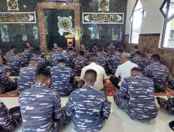 Wujud Rasa Syukur, Personel Lanal Sabang Laksanakan Doa Bersama Sambut HUT Ke-78 TNI AL