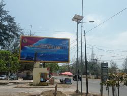 Pemprov dan Pemkot Pasang Baliho HUT Ke-78 TNI AL Tahun 2023 di Tiga Titik Jalan Protokol di Kota Bengkulu