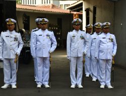 TNI AL Lanal Bandung Gelar Upacara Peringatan HUT Ke-78 TNI AL Tahun 2023