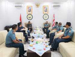 Danlantamal I Terima Audiens Senior Manager PT. PLN Indonesia Power Pangkalan Susu