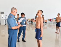 Danlantamal XII Pimpin Sidang Komisi Pantukhirda Caba PK Pria/Wanita dan Cata PK TNI AL Gelombang II TA 2023 Panda Lantamal XII