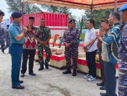 Danlanal Bersama Forkopimda Simeulue Lepas KRI Cut Nyak Dien-375 Diakhir Misi Ekspedisi Rupiah Berdaulat 2023