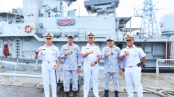 Danlantamal I Lepas Keberangkatan Kapal Perang Malaysia