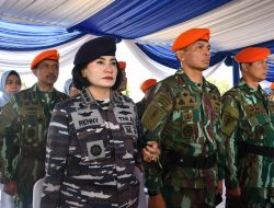 Komandan Lanal Bandung Hadiri Upacara Peringatan HUT Ke-76 Kopasgat Tahun 2023