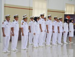 Danlanal Dumai Pimpin Sertijab Dandenpomal Lanal Dumai