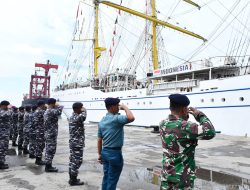 Danlantamal I Melepas Keberangkatan KRI Bima Suci Melanjutkan Pelayaran Ke Surabaya