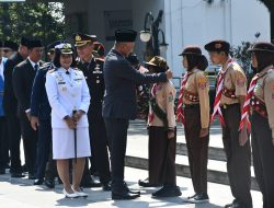 Komandan Lanal Bandung Hadiri Upacara Peringatan Hari Sumpah Pemuda (HSP) Ke-95 Tingkat Kota Bandung Tahun 2023