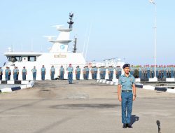 Lantamal I Belawan Laksanakan Upacara Bendera