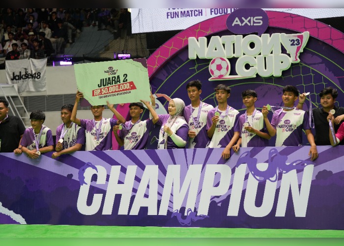 AXIS Nation Cup 2023 (ANC 2023) merupakan pertandingan futsal terbesar di Indonesia tingkat SMA & sederajat yang diselenggarakan oleh AXIS.