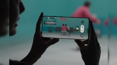 Samsung memperkenalkan Isocell Zoom Anyplace, fitur video terbaru untuk ponsel dengan kamera 200 MP. Fitur ini memungkinkan kamera untuk melacak dan memfilmkan subjek bergerak secara otomatis, serta mengambil video full screen dan close up secara bersamaan. (Foto: Samsung Newsroom).