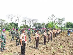 Danlantamal I Laksanakan Gerakan Nasional Ketahanan Pangan Tahun2023