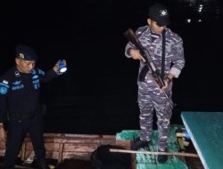 Wujud Sinergitas, TNI AL dan PSDKP Lakukan Patroli Laut