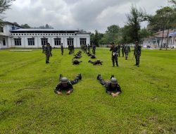 Lanal Simeulue Resmi Buka Masa Orientasi dan OJT Kepada 12 Prajurit Remaja