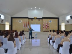 Lanal Dumai Terima Kunjungan Siswa-Siswi SMAN Binaan Khusus Kota Dumai