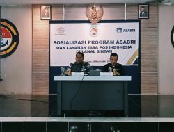 Sosialisasi Program ASABRI dan Layanan Jasa Pos Indonesia di Lanal Bintan