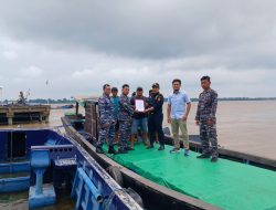 Sinergi Penggagalan Peredaran Rokok Tanpa Cukai di Perairan Wilayah Kerja Lanal Dumai