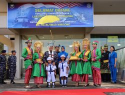 Komandan Lanal Dumai Sambut Kedatangan Panglima Komando Armada I
