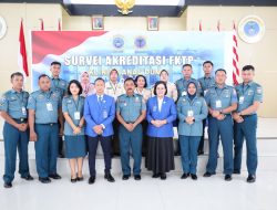 Lanal Dumai Buka Kegiatan Survei Akreditasi Balai Pengobatan Lanal Dumai