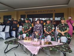 Komandan Lanal Bandung Hadiri Upacara dan Syukuran HUT Ke-78 Brimob Polri