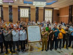 Komandan Lanal Palembang Hadiri Deklarasi Damai Pemilu 2024