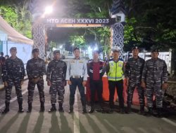 Lanal Simeulue Turut Serta Laksanakan Pengamanan Dalam Mensukseskan MTQ Aceh XXXVI Tahun 2023