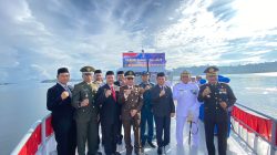 Sambut Hari Armada RI Tahun 2023, Lanal Simeulue Laksanakan Tabur Bunga di Perairan Sinabang