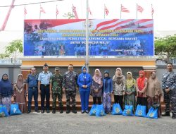 Peringati Hari Armada RI Tahun 2023, Lanal Palembang Gelar Bakti Sosial dan Donor Darah