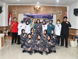 Jelang HUT Ke-61, Korps Wanita TNI AL Wilayah Bandung Gelar Donor Darah