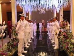 Lanal Dumai Lestarikan Tradisi Khas TNI AL, Dukung Pedang Pura