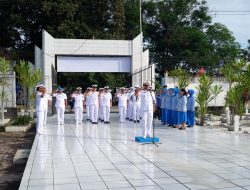 Lanal TBA Laksanakan Ziarah Sambut Peringatan Hari Armada RI Tahun 2023