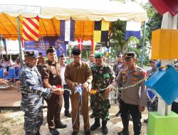Lanal Simeulue Resmikan Kampung Bahari Nusantara di Desa Labuhan Jaya