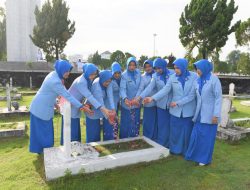 Jelang Hari Armada RI Tahun 2023, Danlantamal I Pimpin Ziarah Ke TMP Bukit Barisan Medan dan Anjangsana