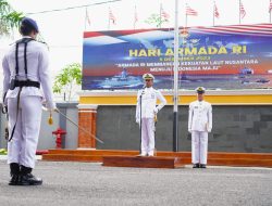 Lanal Palembang Laksanakan Upacara Hari Armada RI Tahun 2023