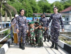 Paud Nur Kholiq Laksanakan Kunjungan Edukatif ke Pos Binpotmar 1 Ilir Lanal Palembang