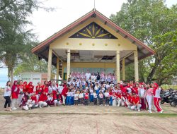 Pererat Silaturahmi, TK Hang Tuah Lanal Dabo Singkep Gelar Family Gathering