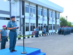 Danlantamal I Pimpin Upacara Bendera