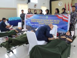 Sambut HUT Kowal Ke-61, Kowal Lanal Dumai Gelar Bhakti Sosial, Donor Darah, Anjangsana dan Ziarah di Taman Makan Pahlawan Kota Dumai