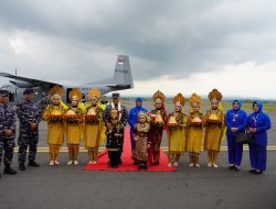 Danlantamal I Dampingi Kunjungan Kerja Pangkoarmada I di Lanal Lhokseumawe