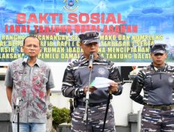 TNI AL Lanal TBA Gelar Bakti Sosial Bersih-Bersih Rumah Ibadah (Berubah)