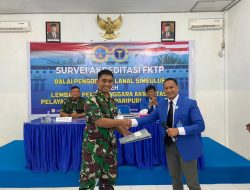 Danlanal Simeulue Tutup Secara Resmi Survei Akreditasi Balai Pengobatan Lanal Simeulue