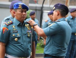 Mayor Laut (PM) Billy Ranggamalela Resmi Menjabat Dandenpom Lanal Palembang