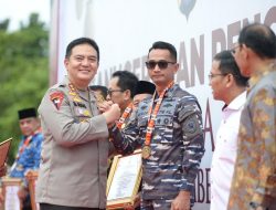 Pangkalan TNI AL Dumai Terima Penghargaan Dari Kapolda Riau